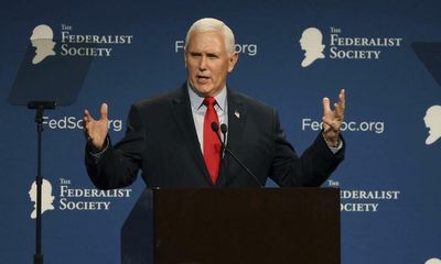 ‘He is wrong’: Pence rebuts Trump claim that he could have overturned election