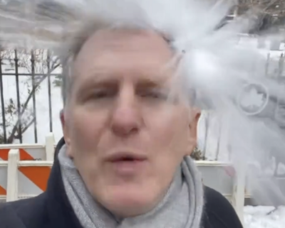 Michael Rapaport blasted with snowball during Instagram live rant about Whoopi Goldberg