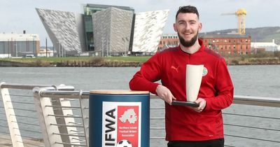 Cliftonville star Jamie McDonagh bags a memorable double in monthly awards