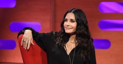 Courteney Cox 'bored and dissociated' during awkward Graham Norton interview