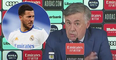 Eden Hazard sent strong message by Carlo Ancelotti as Real Madrid spell looks over