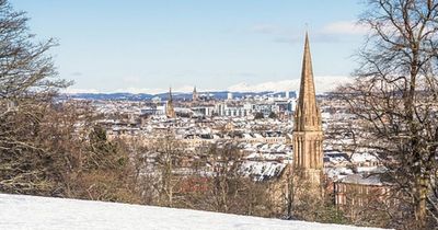 Glasgow weather update as snow warning in force from Saturday evening