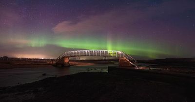 Northern lights snapped in East Lothian as solar storm sparks Aurora Borealis