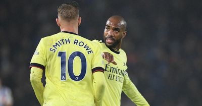 What Lacazette said to Smith Rowe as Arteta made to face major Arsenal selection issue