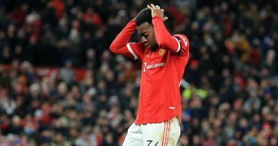 Anthony Elanga receives vile online racist abuse after Manchester United penalty miss