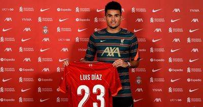 Liverpool new boy Luis Diaz explains reason behind choosing No.23 shirt at Anfield