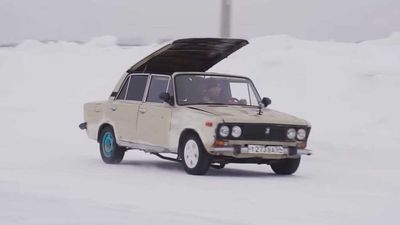 Lada With Roof-Sized Airbrake Is An Odd Take On Active Aero