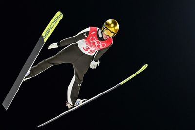 Bogataj gives Slovenia historic ski jumping Olympic gold