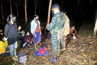 More border-jumpers caught in Prachuap Khiri Khan