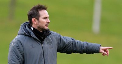 Frank Lampard makes five changes as first Everton team confirmed