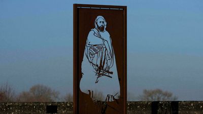 Sculpture of Algerian resistance hero vandalised before inauguration in France