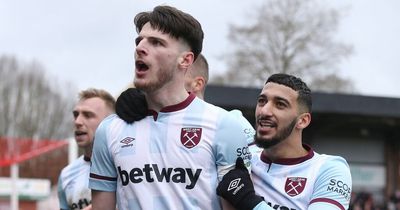 Man Utd told they've missed chance to land Declan Rice for "cheap" £100m transfer fee