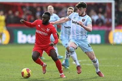 Outstanding Declan Rice rescues West Ham at Kidderminster to make latest case for Player of the Year award