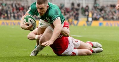 Andrew Conway scores twice as Ireland lay down marker with bonus point win over Wales