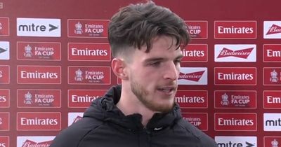 Declan Rice sends message to Kidderminster Harriers after heartbreaking late FA Cup goal