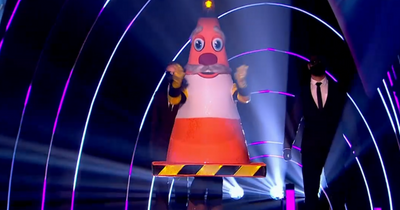 Masked Singer fans convinced of Traffic Cone's identity after 'obvious' clue