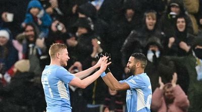 Mahrez Double as Man City Crush Fulham to Reach FA Cup Fifth Round