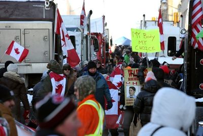 Canada protests against Covid measures gain steam