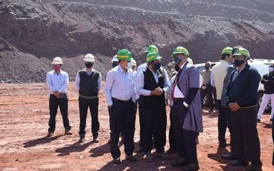 NMDC CMD reviews Bailadila iron ore operations