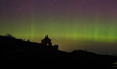 ‘Absolutely stunning’ – Northern Lights dazzle over Northumberland
