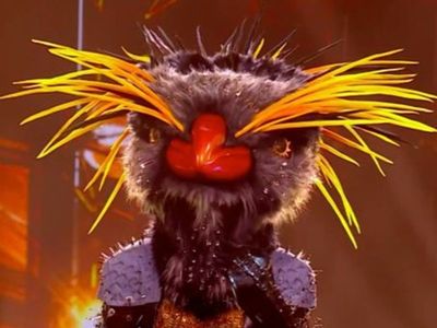 Michelle Williams unveiled as Rockhopper on The Masked Singer