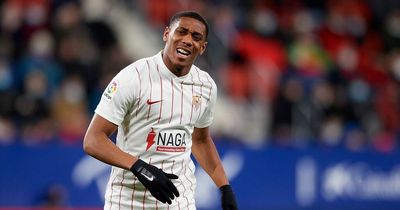 Anthony Martial's Manchester United rustiness evident in frustrating Sevilla debut