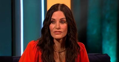 Courteney Cox baffled by 'Scouse' request on John Bishop show