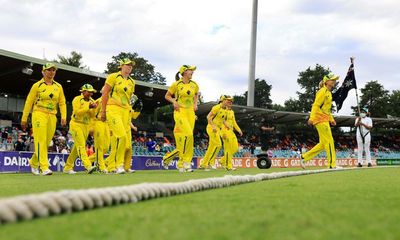 Australia beat England by five wickets in second ODI to win Women’s Ashes – as it happened