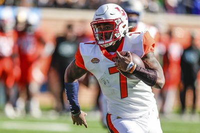 Malik Willis shows off big-play ability at Senior Bowl