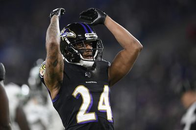 Ravens GM Eric DeCosta talks about what CB Marcus Peters means to Baltimore