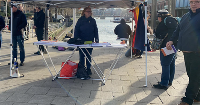 Climate protesters in Bristol say rising energy bills will 'drive people to poverty'