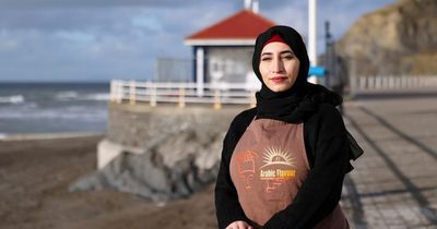 The Syrian chef who fled to Wales and tried to open a restaurant at the start of a global pandemic - when she did there were 200 people queuing to get in
