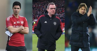 Manchester United's next six fixtures compared with Arsenal, Tottenham and West Ham