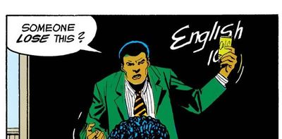 When teachers in comic books get more than a thought bubble, watch out for an identity crisis