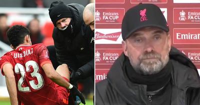 Jurgen Klopp gives update on Luis Diaz after 'scary moment' in Liverpool debut