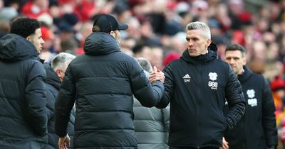 Cardiff City boss Steve Morison picks out 'excellent' teenage duo and delivers verdict on contentious Liverpool red card call