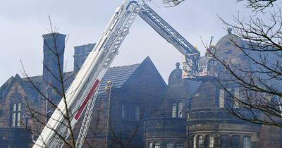 Fire crew battles '10ft-tall flames' as blaze rips through wedding venue during event