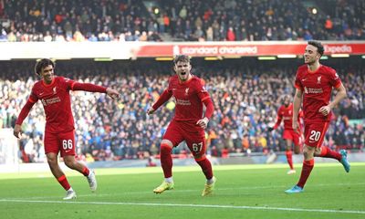 Klopp hails ‘proper fairytale’ of Harvey Elliott’s comeback goal for Liverpool