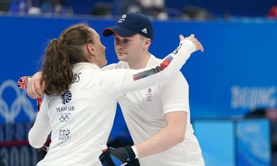 Britain’s mixed curlers slide into semi-finals despite defeat by Norway