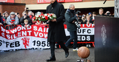 Manchester United fans gather at first Munich memorial service since the pandemic began