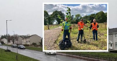 Lanarkshire community blossoms in new green initiative as 70 new trees are planted