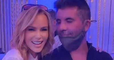 Amanda Holden gifts Simon Cowell stabilisers after horror bike crash and injuries