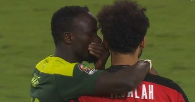 What Sadio Mane did for Mohamed Salah after scoring winning penalty for Senegal against Egypt