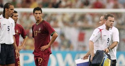 Wayne Rooney reveals what he said to Cristiano Ronaldo after infamous red card at 2006 World Cup