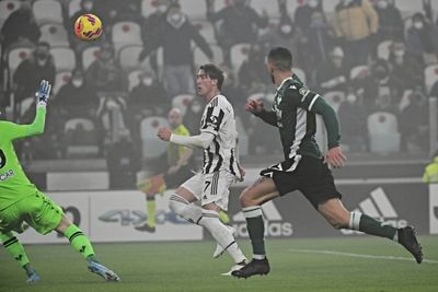 Vlahovic makes title hint after netting on Juve debut