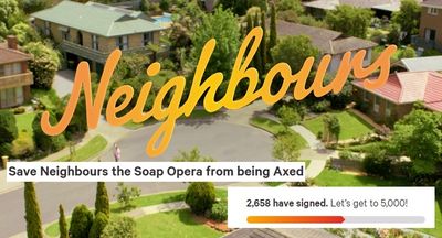 Neighbours needs some new friends as it faces the axe