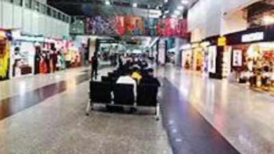 Kolkata airport: Ready for pre-Covid flyer count, domestic terminal shops open during wave 3