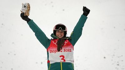 Jakara Anthony’s Winter Olympic gold medal was close to moguls perfection