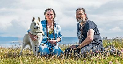 Couple give up stressful commute for new crofting life on Shetland island