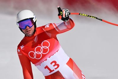 Switzerland's Beat Feuz wins men's Olympic downhill